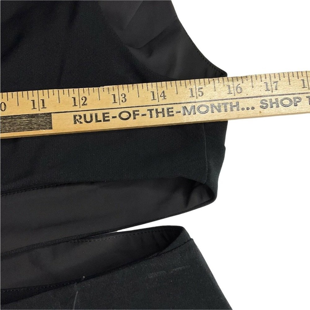 NBD X Naven Jumpsuit Women Sz XS Black Madeline Criss cross Side Cutout Nwt $228 - Picture 5 of 10